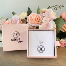 Load image into Gallery viewer, Bow Necklace - ‘Life Is A Gift’