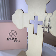 Load image into Gallery viewer, Cross Earrings - ‘The Lord is my Shepherd”
