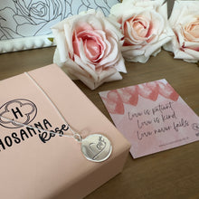 Load image into Gallery viewer, Love Necklace - ‘Love is Patient, Love is Kind’