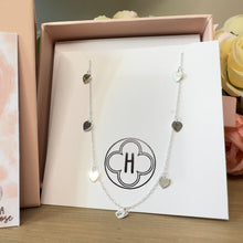Load image into Gallery viewer, Love Hearts Necklace - ‘Let All That You Do Be Done In Love’