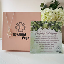Load image into Gallery viewer, Shamrock Necklace - ‘Irish Blessing’