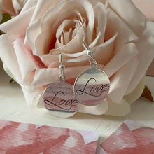 Load image into Gallery viewer, Love Earrings - ‘Love is Patient, Love is Kind’