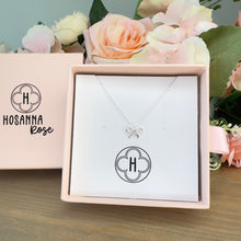 Load image into Gallery viewer, Bow Necklace - ‘Life Is A Gift’
