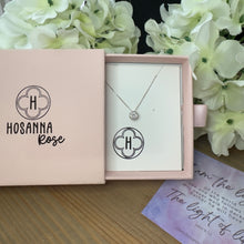 Load image into Gallery viewer, Floating Cubic Zirconia Necklace 'Light of the World'