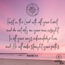 Load image into Gallery viewer, Compass Necklace 'Trust in the Lord'