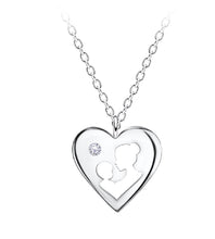 Load image into Gallery viewer, Mother’s Heart Necklace - ‘A Mother’s Love is Forever’
