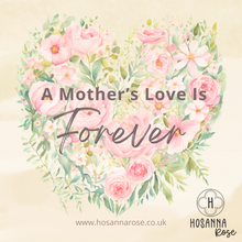 Load image into Gallery viewer, Mother’s Heart Necklace - ‘A Mother’s Love is Forever’
