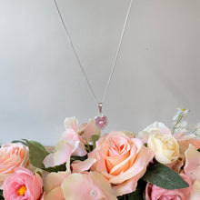 Load image into Gallery viewer, Pink Heart Necklace - ‘You Are So Loved’
