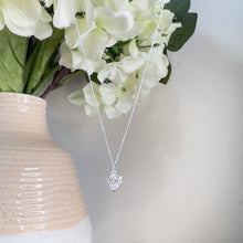 Load image into Gallery viewer, Heart Necklace - ‘The World Needs Your Sparkle and Your Heart’
