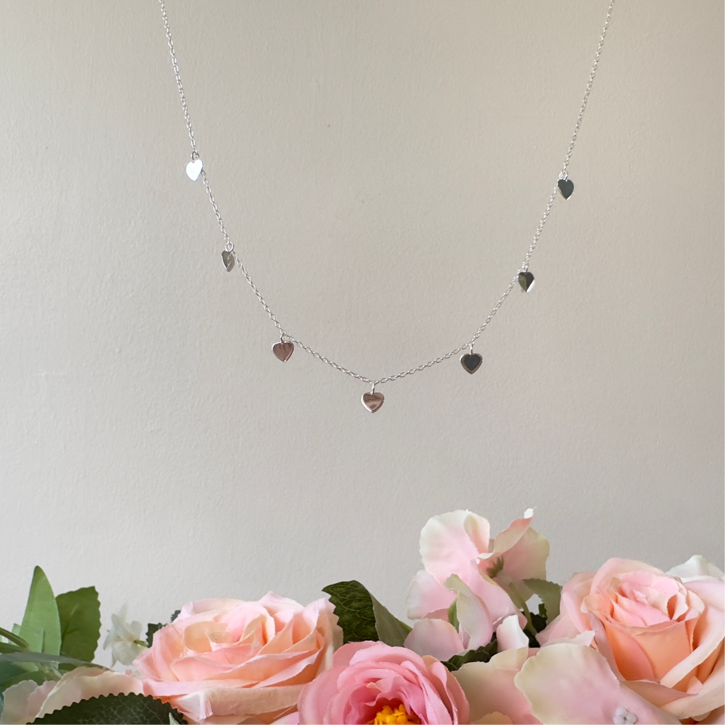 Love Hearts Necklace - ‘Let All That You Do Be Done In Love’