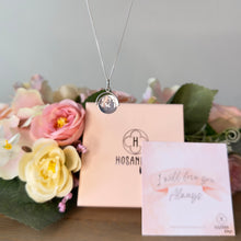 Load image into Gallery viewer, Heart Spinner Necklace - ‘I Will Love You Always’
