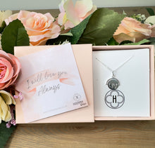 Load image into Gallery viewer, Heart Spinner Necklace - ‘I Will Love You Always’
