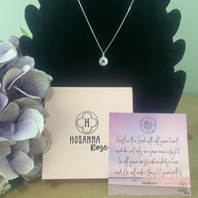 Load image into Gallery viewer, Compass Necklace &#39;Trust in the Lord&#39;
