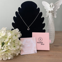 Load image into Gallery viewer, Bee &amp; Honeycomb Necklace &#39;Kind Words Are Like Honey&#39;
