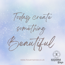 Load image into Gallery viewer, Chevron Necklace - ‘Today Create Something Beautiful’
