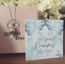 Load image into Gallery viewer, Hot Air Balloon Necklace - ‘Let Your Dreams Fly High’
