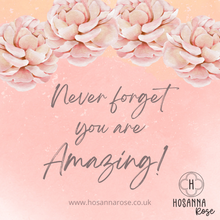 Load image into Gallery viewer, Chevron Necklace - ‘Never Forget You Are Amazing’
